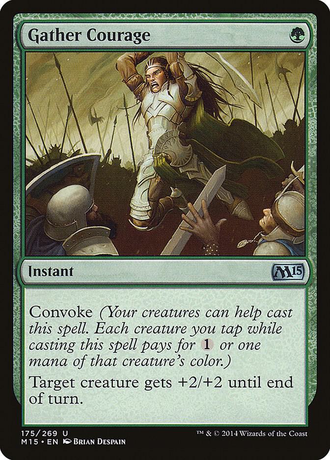 Gather Courage [Magic 2015 (M15)] 175
