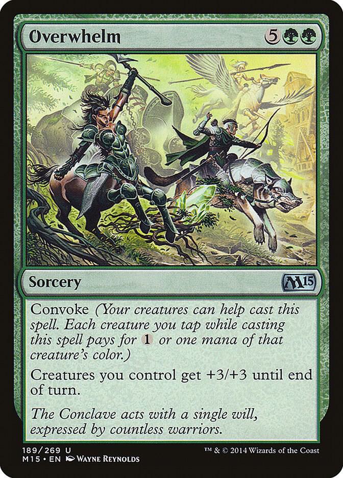 Overwhelm [Magic 2015 (M15)] 189