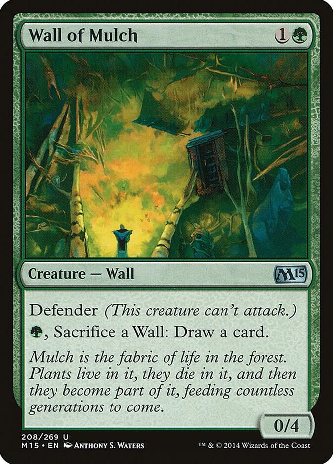 Wall of Mulch [Magic 2015 (M15)] 208