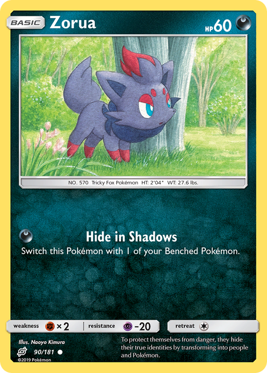 Zorua - 90/181 Team Up