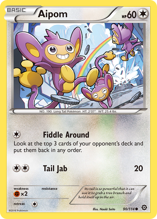 Aipom - 90/114 Steam Siege