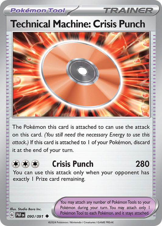 Technical Machine: Crisis Punch - 90/91 Paldean Fates