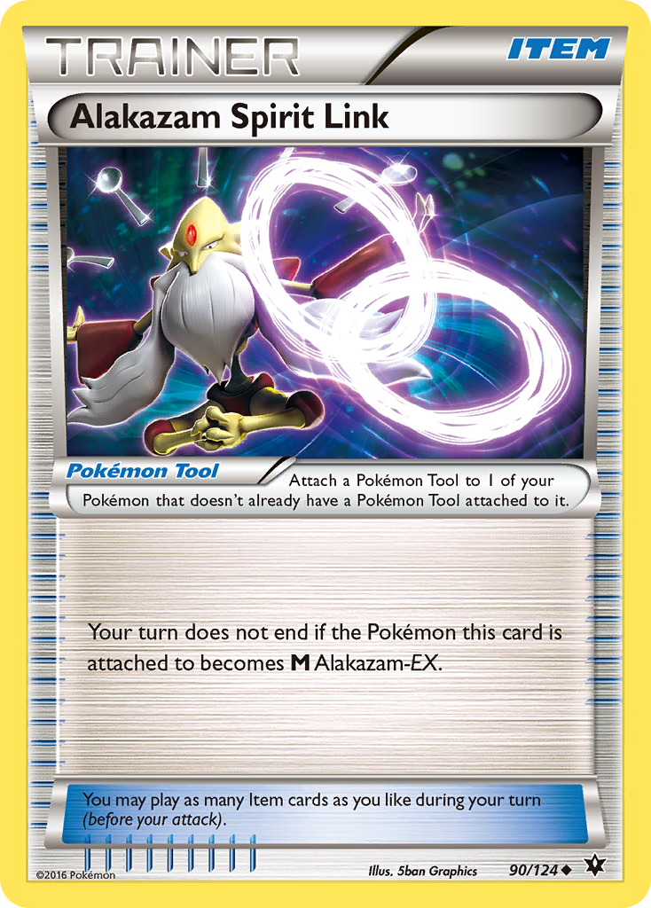 Alakazam Spirit Link - 90/124 Fates Collide