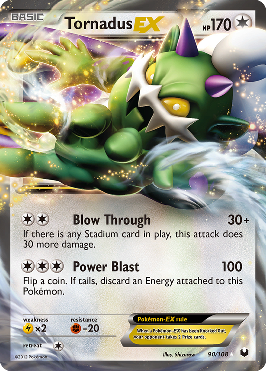 Tornadus-EX - 90/108 Dark Explorers