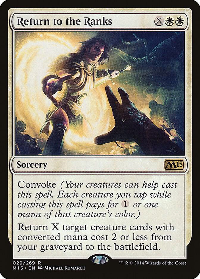 Return to the Ranks [Magic 2015 (M15)] 29