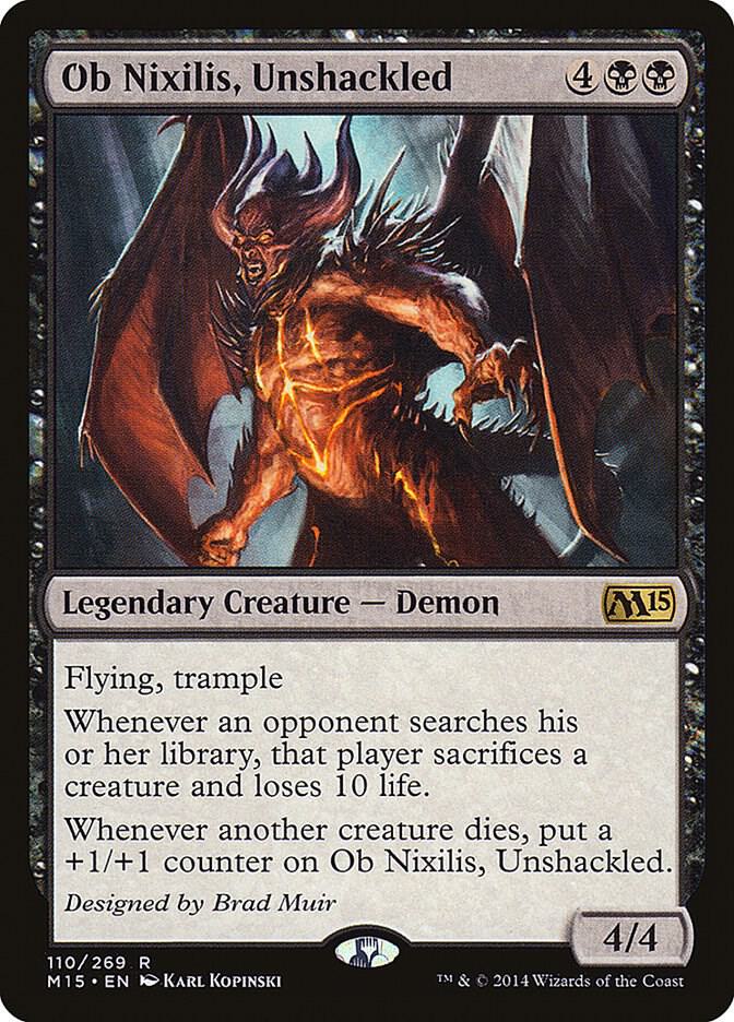 Ob Nixilis, Unshackled [Magic 2015 (M15)] 110