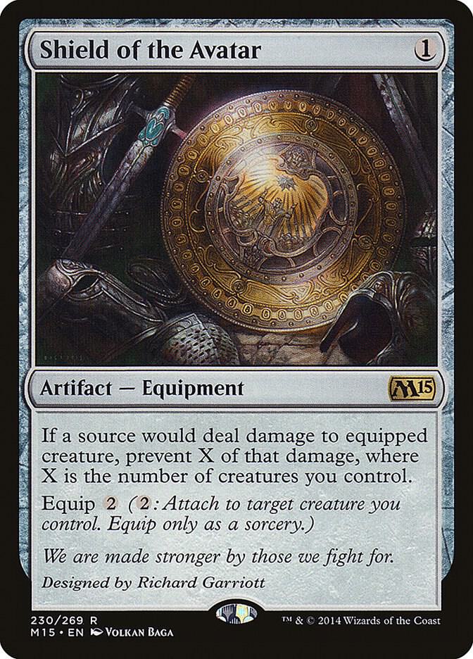 Shield of the Avatar [Magic 2015 (M15)] 230