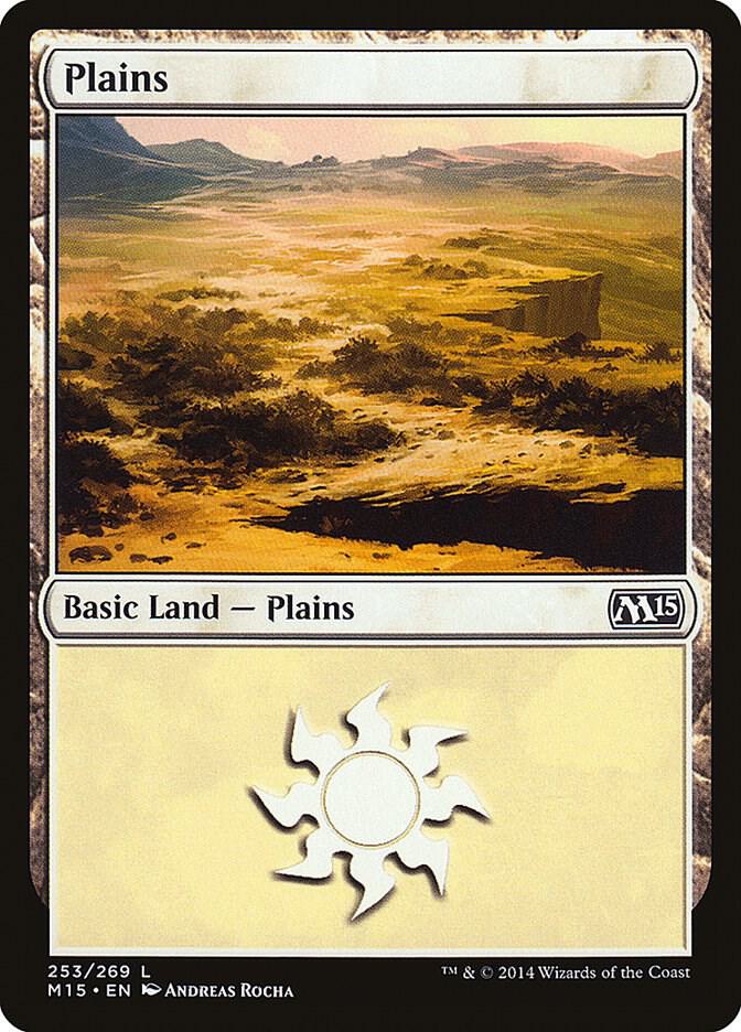 Plains (253) [Magic 2015 (M15)] 253