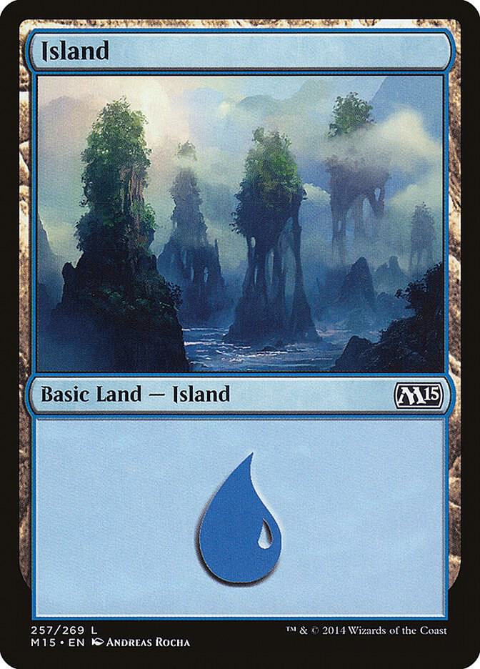 Island (257) [Magic 2015 (M15)] 257