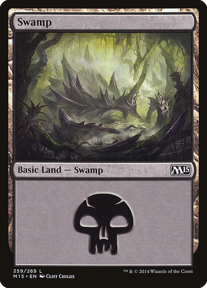 Swamp (259) [Magic 2015 (M15)] 259