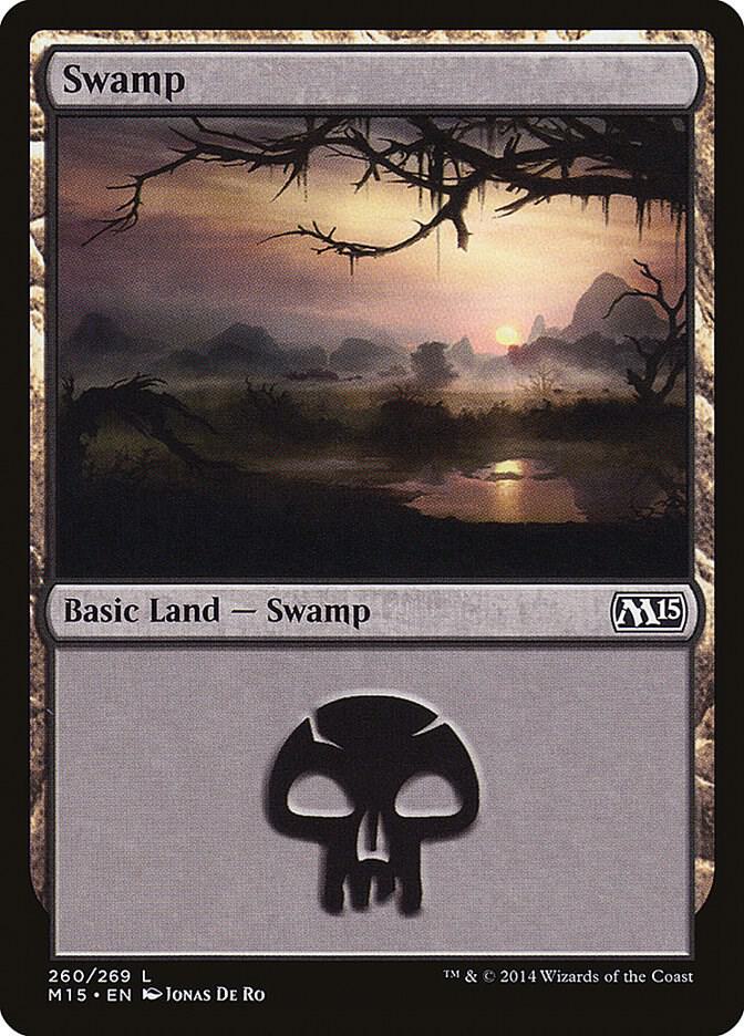 Swamp (260) [Magic 2015 (M15)] 260