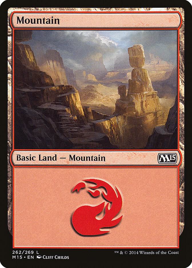 Mountain (262) [Magic 2015 (M15)] 262