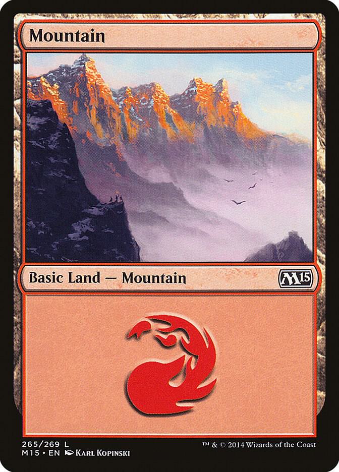 Mountain (265) [Magic 2015 (M15)] 265