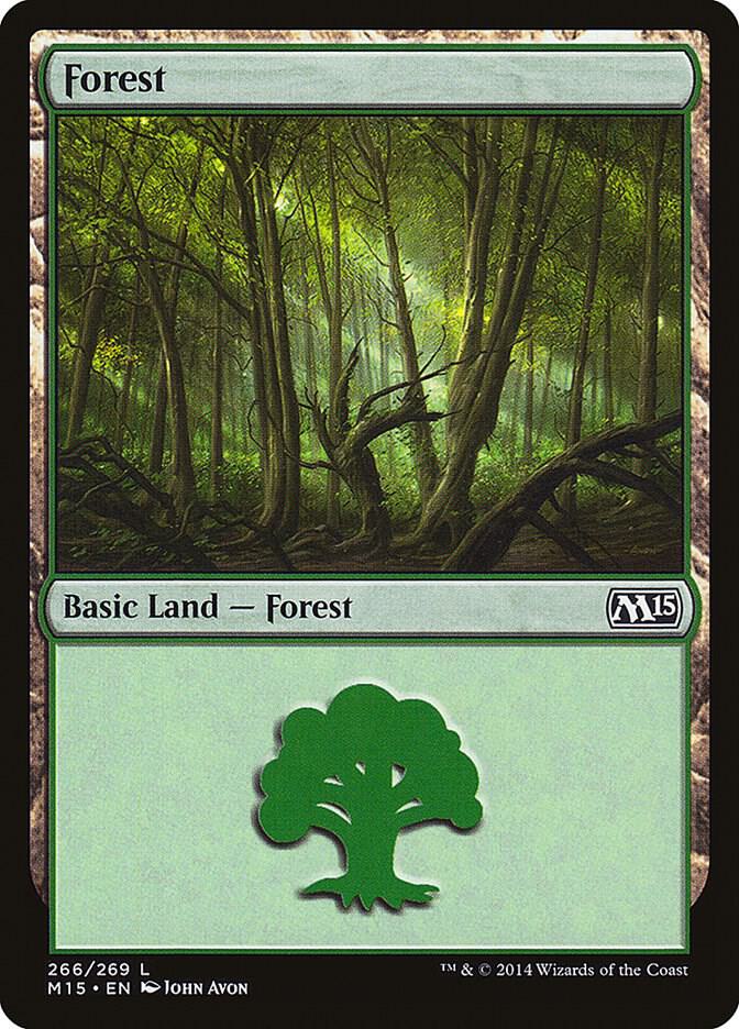 Forest (266) [Magic 2015 (M15)] 266