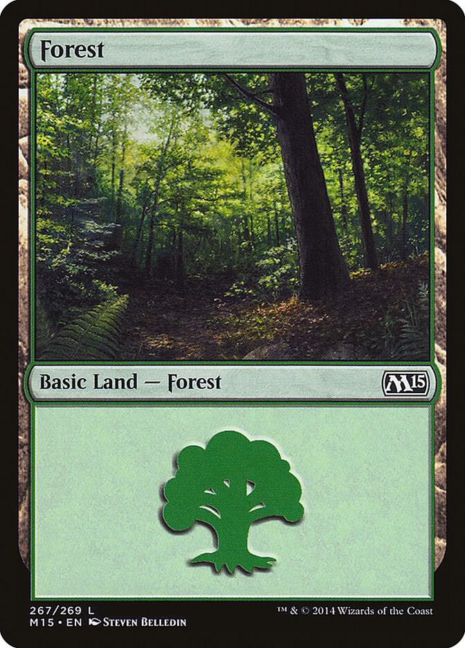 Forest (267) [Magic 2015 (M15)] 267
