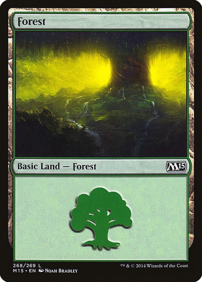Forest (268) [Magic 2015 (M15)] 268