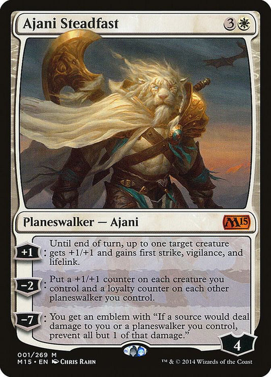 Ajani Steadfast [Magic 2015 (M15)] 1