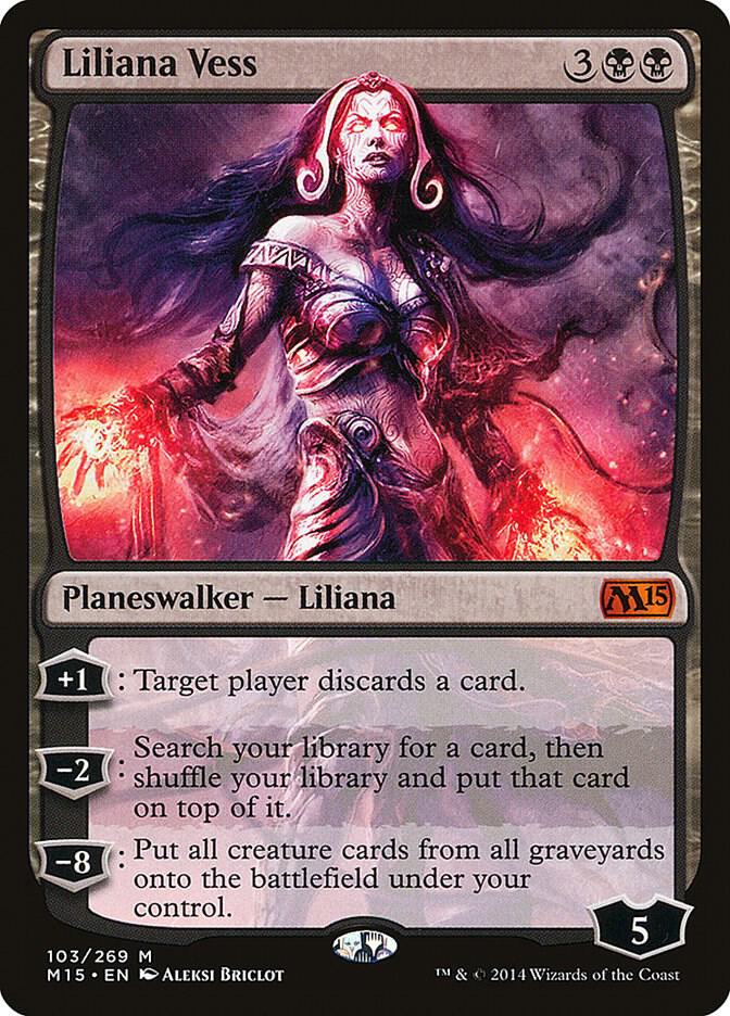 Liliana Vess [Magic 2015 (M15)] 103