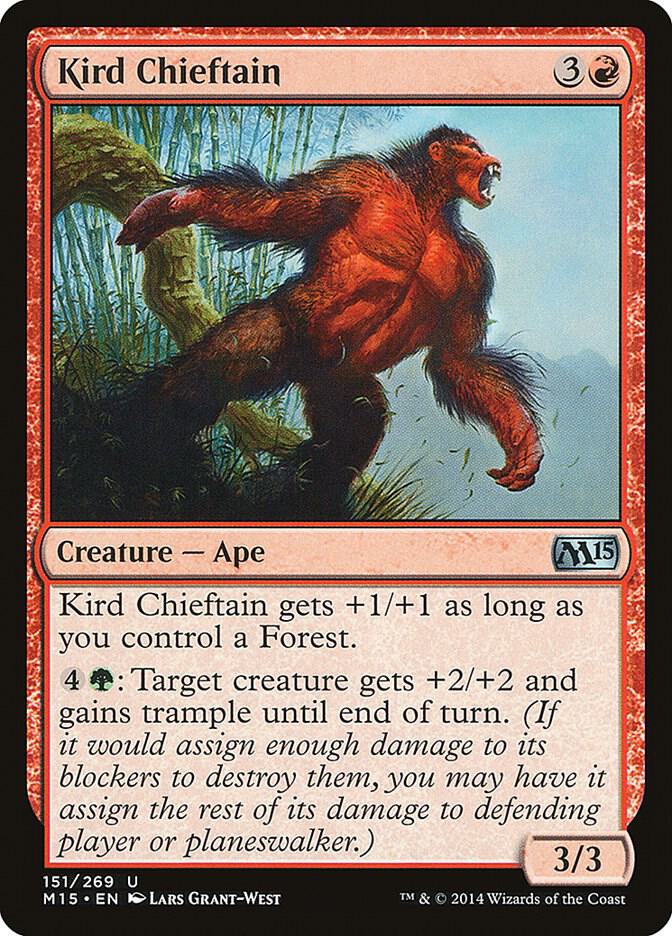 Kird Chieftain [Magic 2015 (M15)] 151