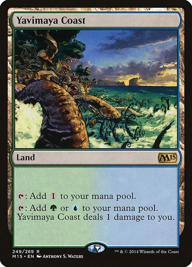 Yavimaya Coast [Magic 2015 (M15)] 249