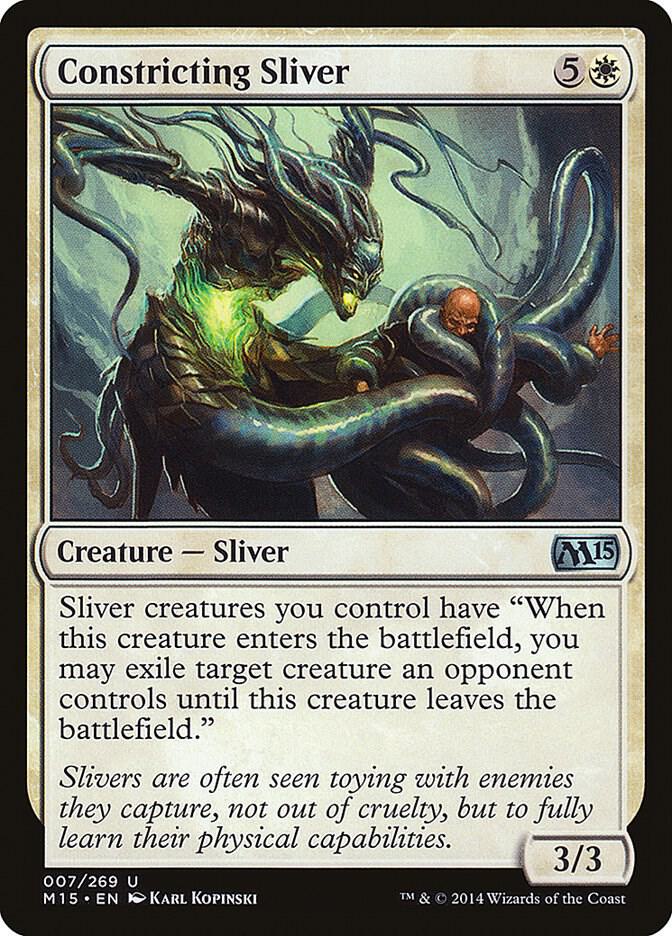 Constricting Sliver [Magic 2015 (M15)] 7