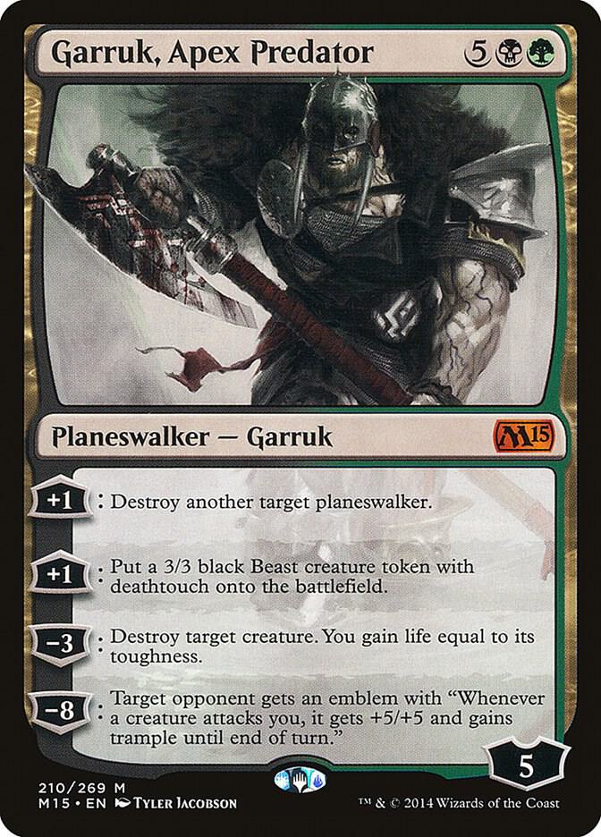 Garruk, Apex Predator [Magic 2015 (M15)] 210