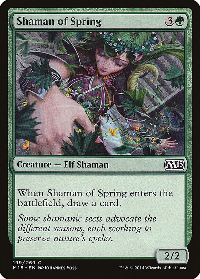 Shaman of Spring [Magic 2015 (M15)] 199