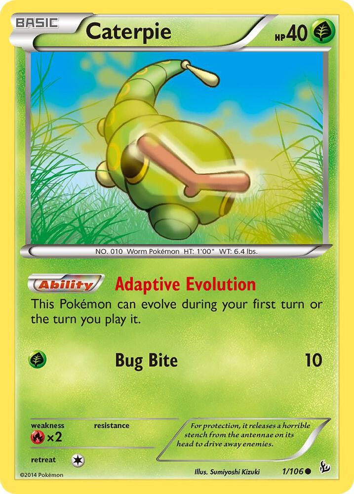 Caterpie [XY - Flashfire] 1/106