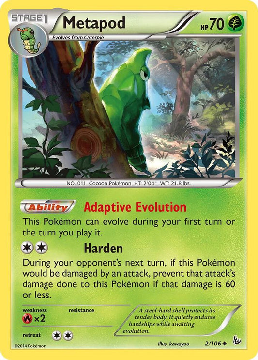 Metapod [XY - Flashfire] 2/106