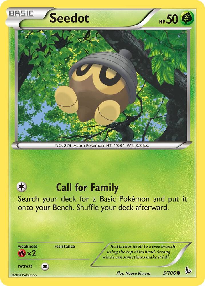 Seedot [XY - Flashfire] 5/106