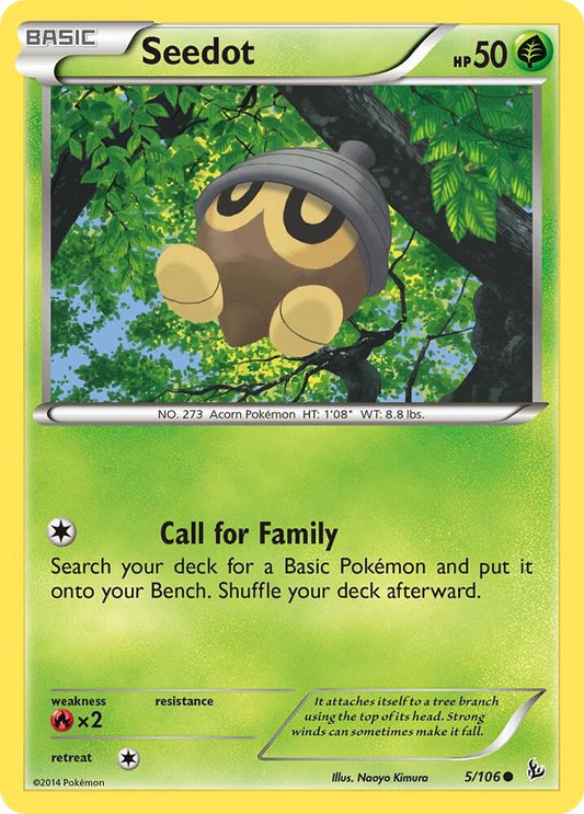 Seedot [XY - Flashfire] 5/106