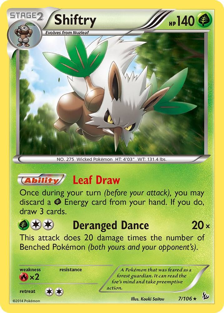 Shiftry [XY - Flashfire] 7/106