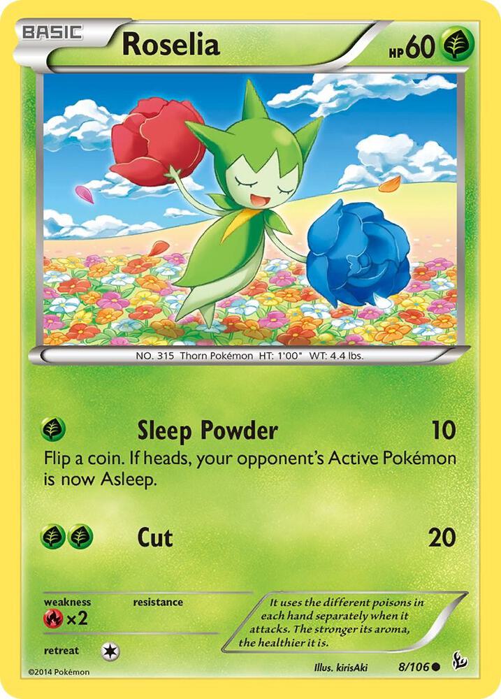 Roselia [XY - Flashfire] 8/106