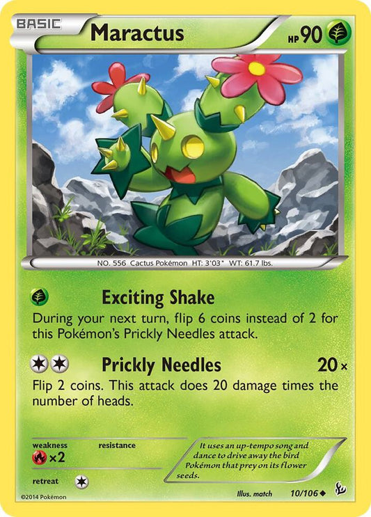 Maractus [XY - Flashfire] 10/106