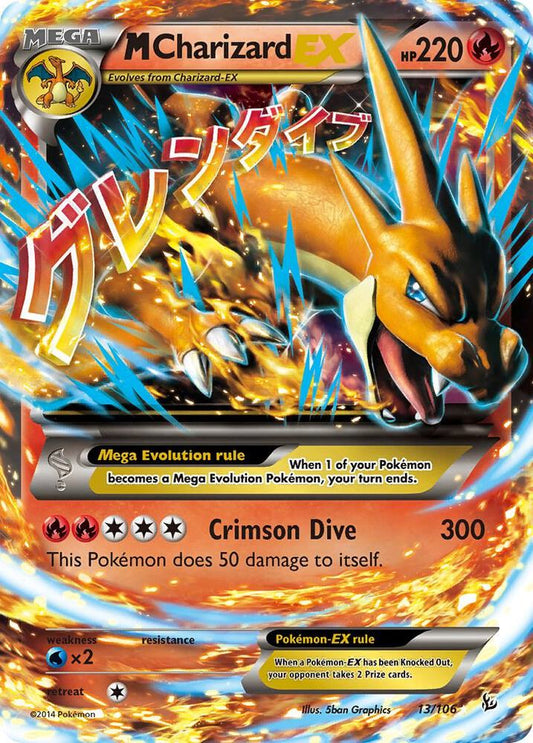 M Charizard EX (Y) [XY - Flashfire] 13/106