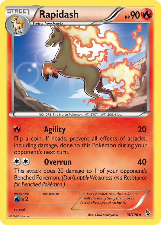 Rapidash [XY - Flashfire] 15/106