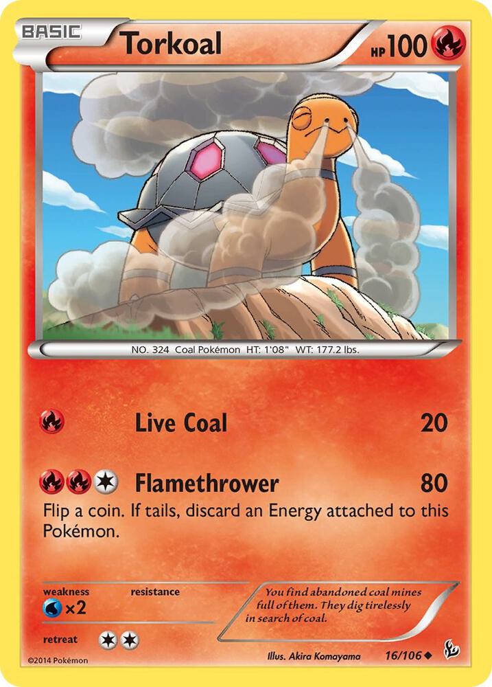 Torkoal [XY - Flashfire] 16/106