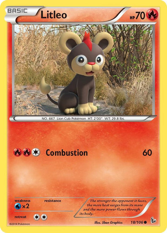 Litleo (18) [XY - Flashfire] 18/106