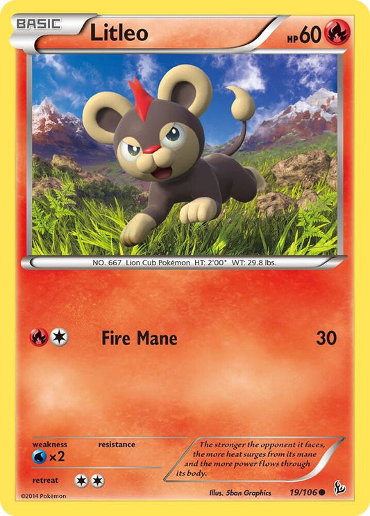 Litleo (19) [XY - Flashfire] 19/106