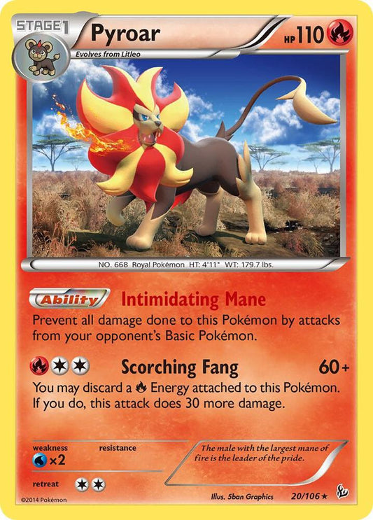Pyroar [XY - Flashfire] 20/106