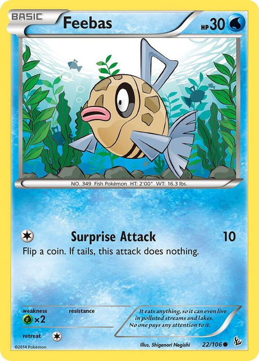 Feebas [XY - Flashfire] 22/106