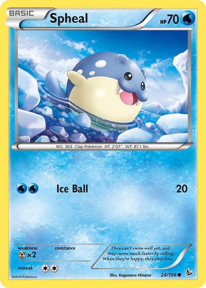 Spheal [XY - Flashfire] 24/106