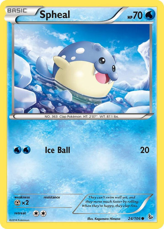 Spheal [XY - Flashfire] 24/106