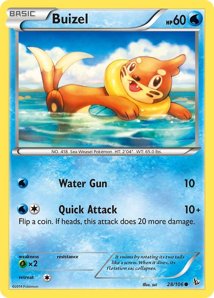 Buizel [XY - Flashfire] 28/106