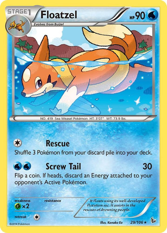 Floatzel [XY - Flashfire] 29/106