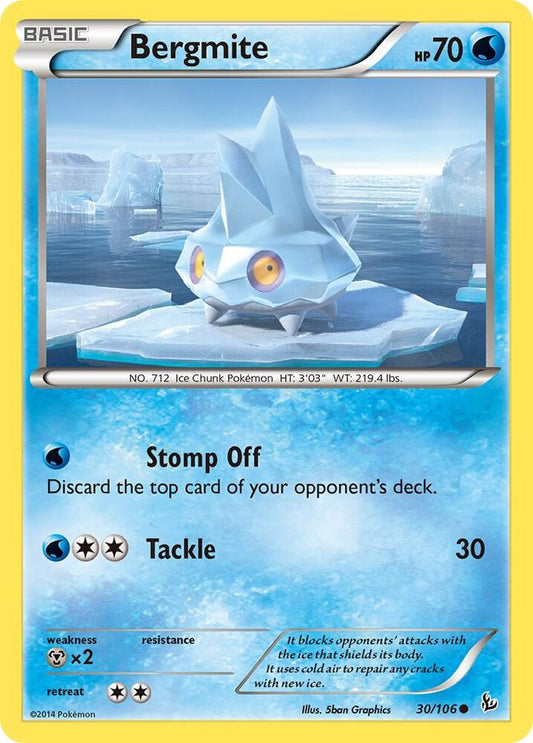 Bergmite [XY - Flashfire] 30/106