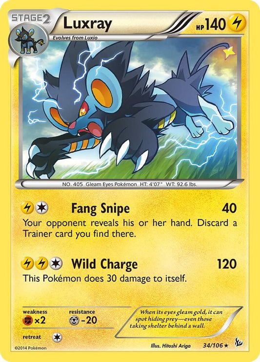 Luxray [XY - Flashfire] 34/106