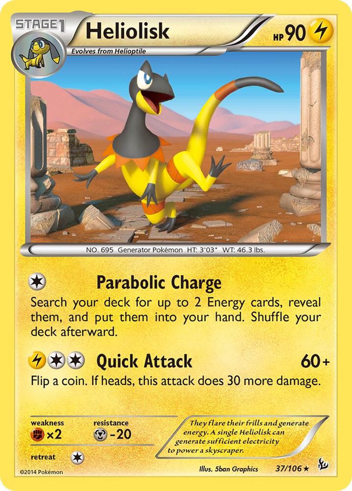 Heliolisk [XY - Flashfire] 37/106