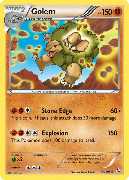 Golem [XY - Flashfire] 47/106