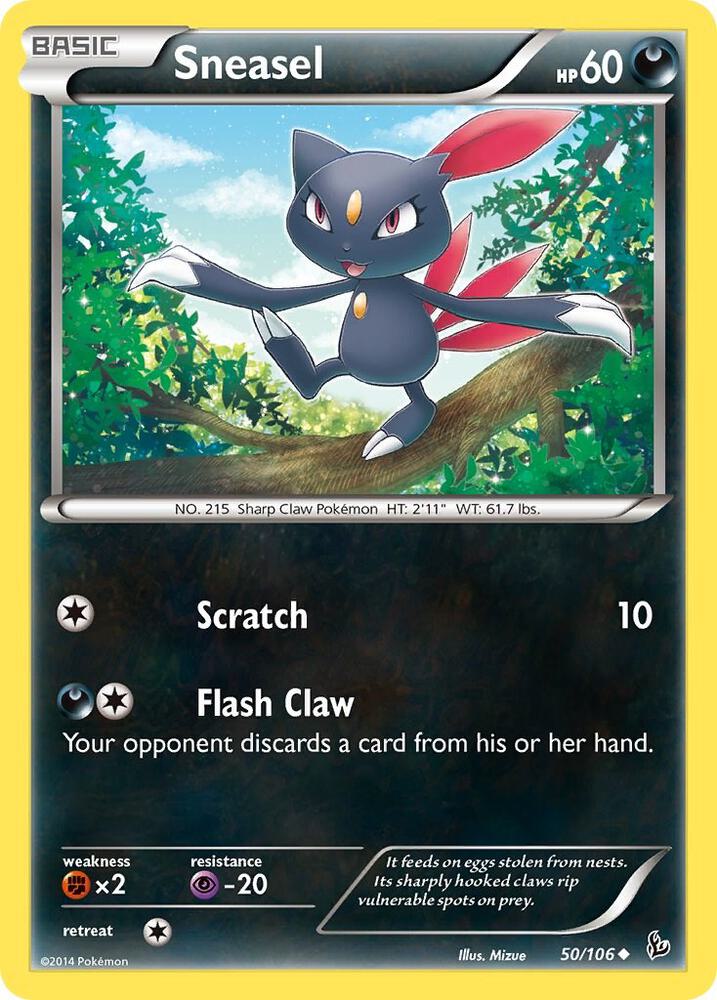 Sneasel (50) [XY - Flashfire] 50/106